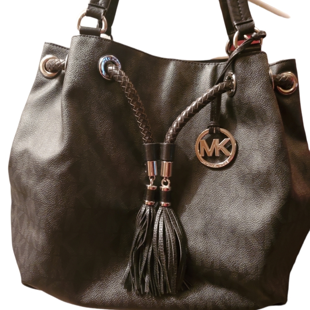 Michael Kors monogrammed handbag  *** Like new condition****